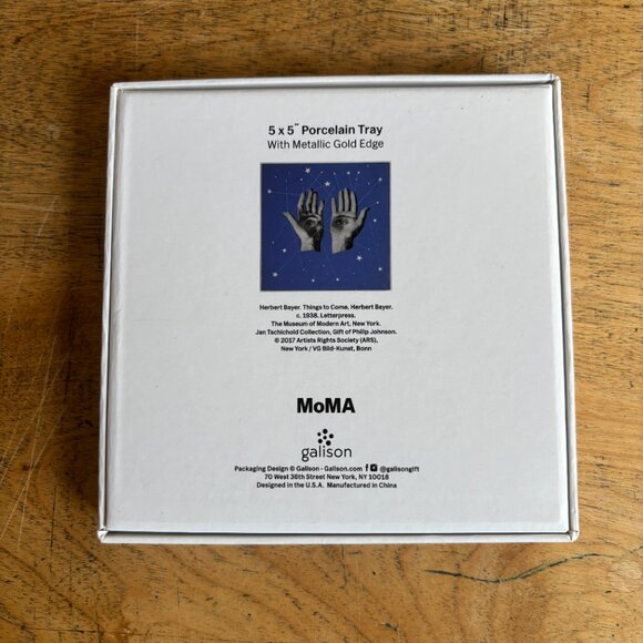 NIB! Galison for MoMA - Herbert Bayer Porcelain Tray - Picture 4 of 4